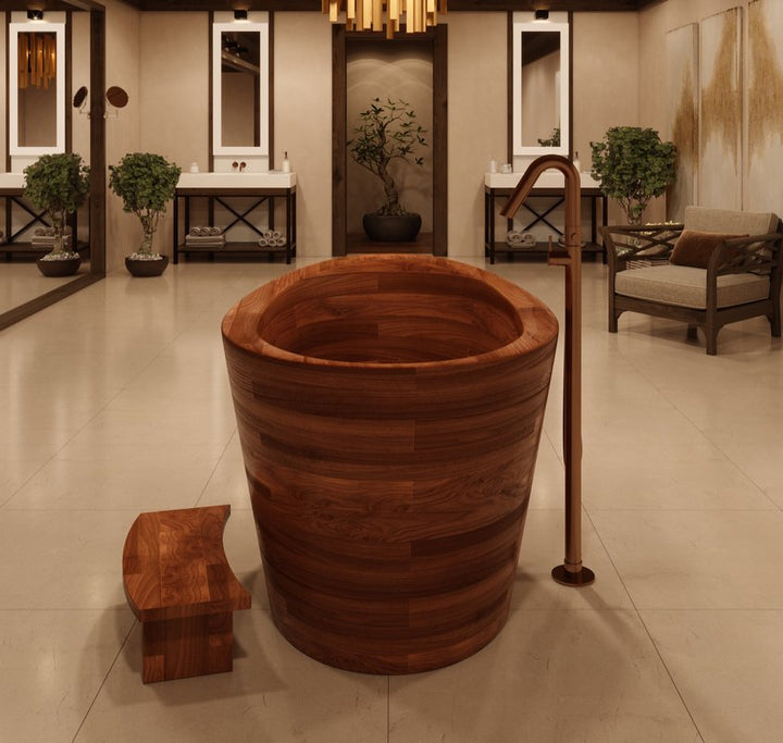 True Ofuro Wooden Bathtub