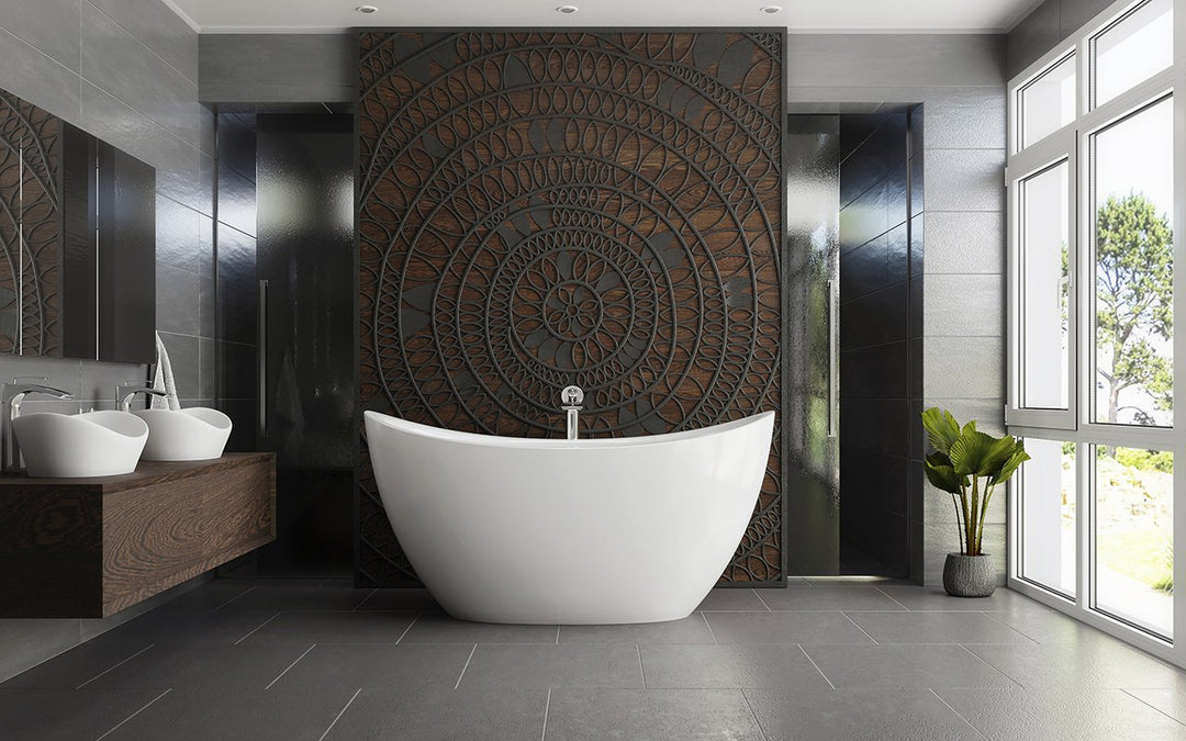 Lillian Mini-Wht Freestanding DurateX Bathtub Gloss