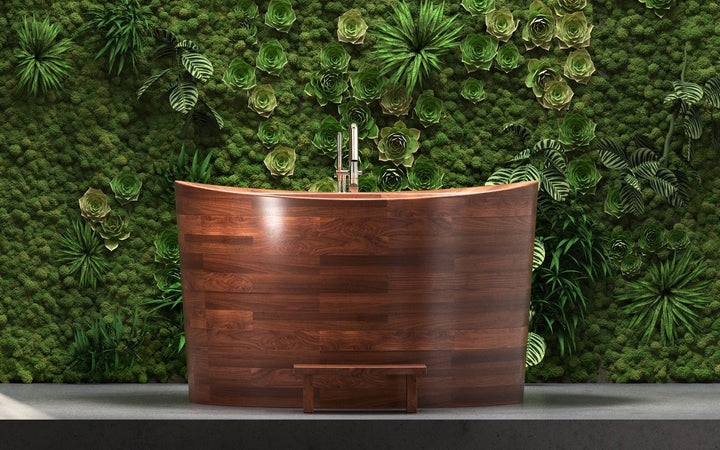 True Ofuro Duo Wooden Bathtub