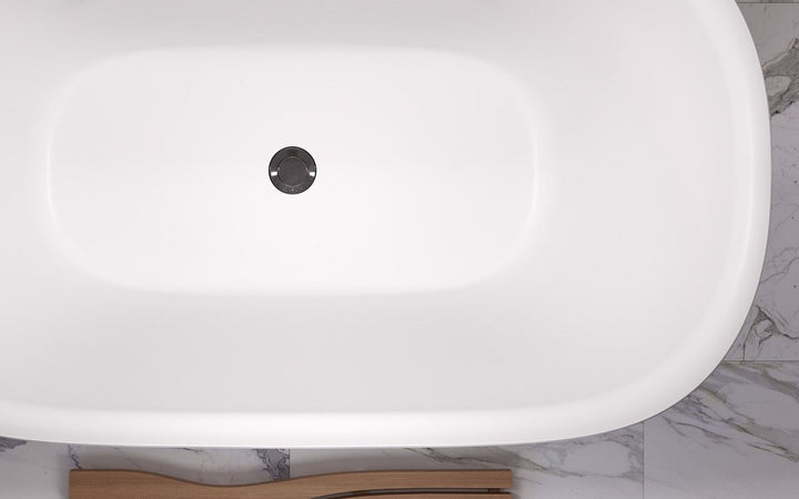 Lullaby 2-Wht Stone Bathtub