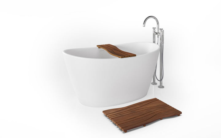 Onde Waterproof Iroko Wood Floor Mat