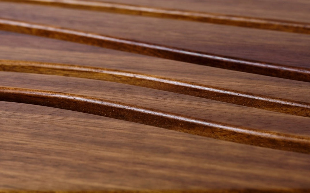 Onde Waterproof Iroko Wood Floor Mat