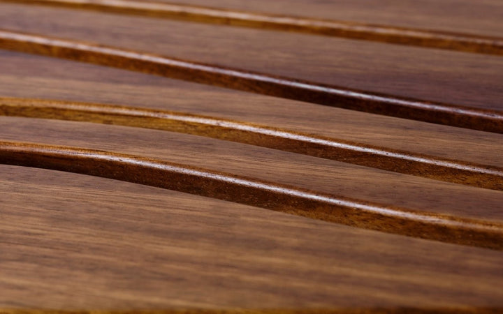 Onde Waterproof Iroko Wood Floor Mat