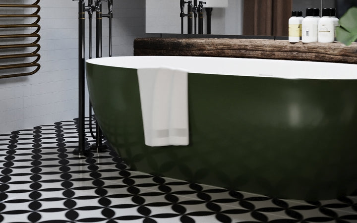 Aquatica AquateX™ Wht-Moss Green Material Sample