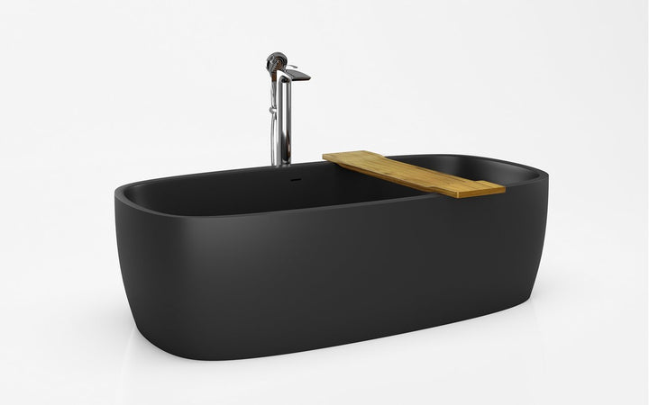 Tidal Waterproof Teak Bathtub Tray