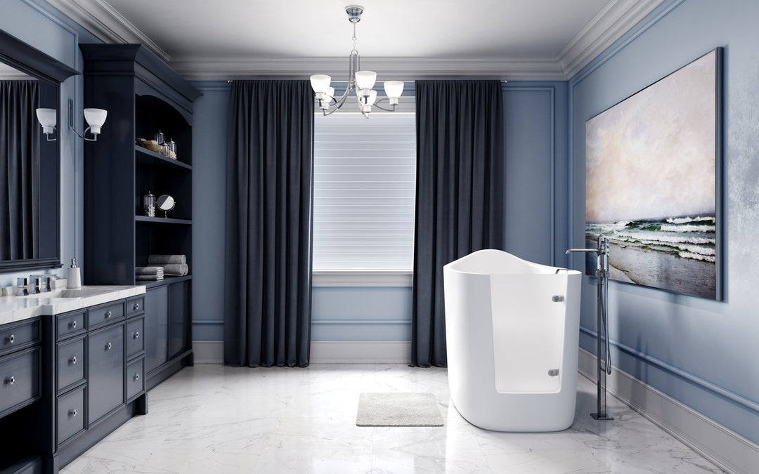 Baby Boomer 2 Freestanding Soaking Walk-In Bathtub