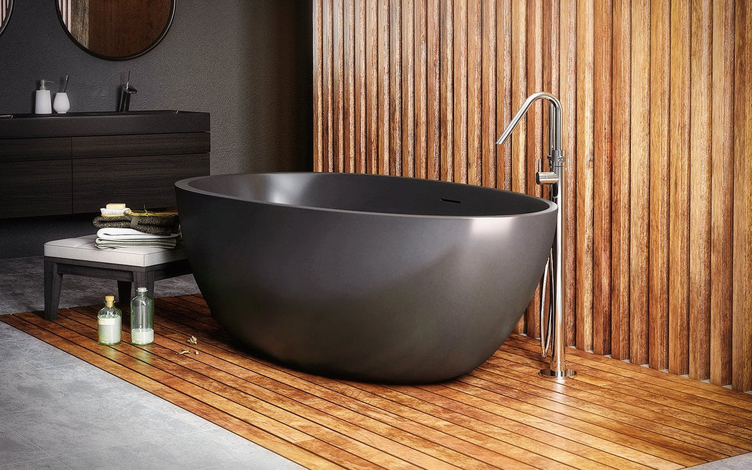 Spoon 2 Black Stone Bathtub