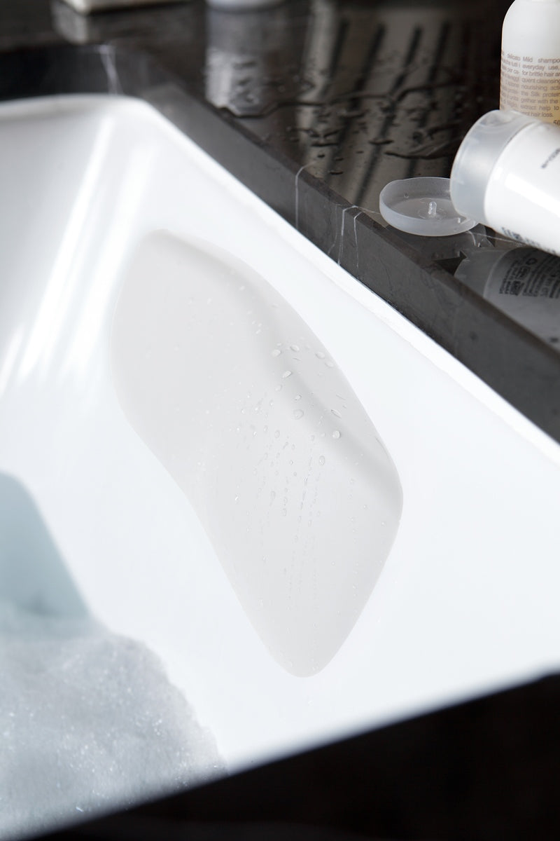 Vanilla-Wht Bath Headrest