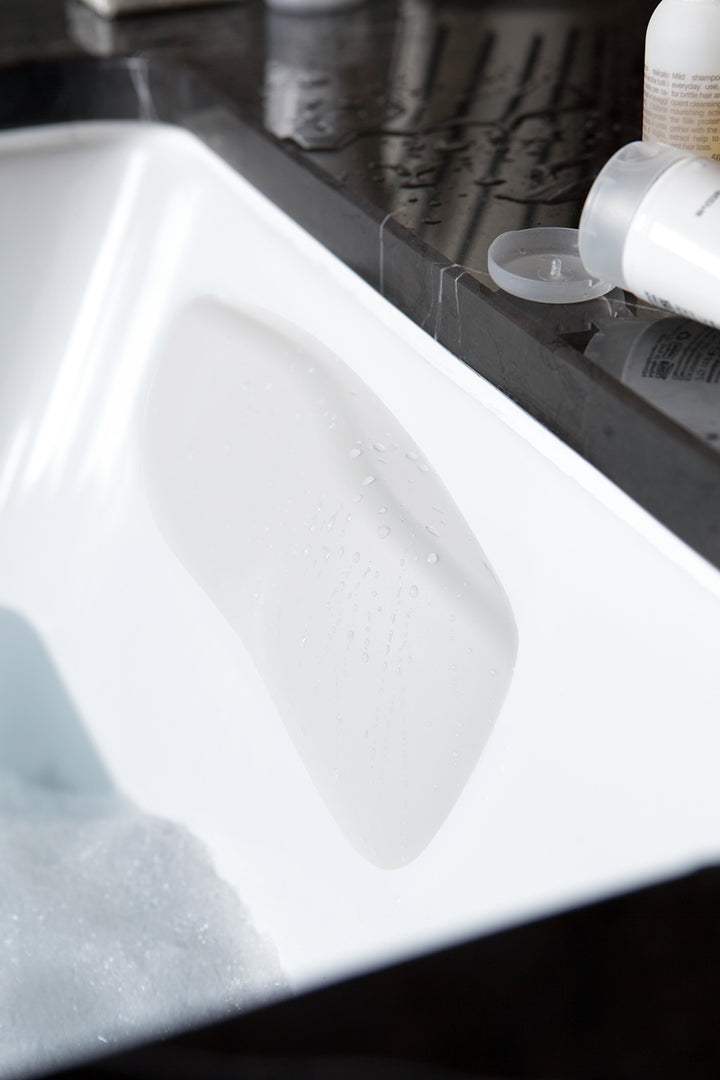 Vanilla-Wht Bath Headrest