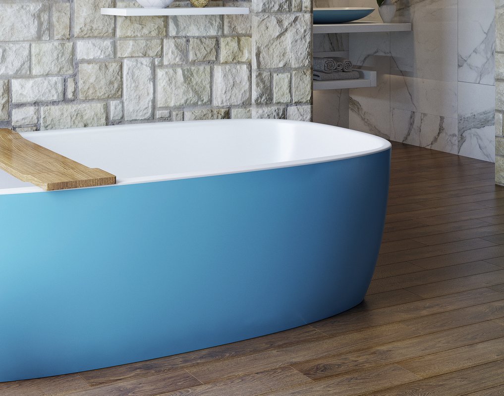 Aquatica AquateX™ Wht-Distant Blue Material Sample