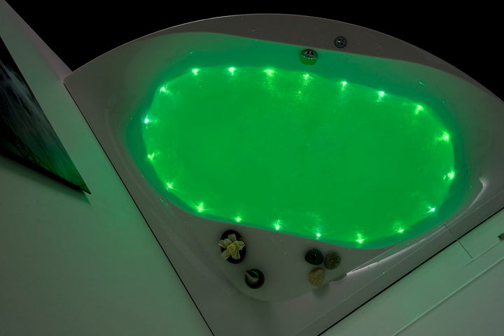 Olivia-B-Wht-Relax Acrylic Air-Massage Bathtub