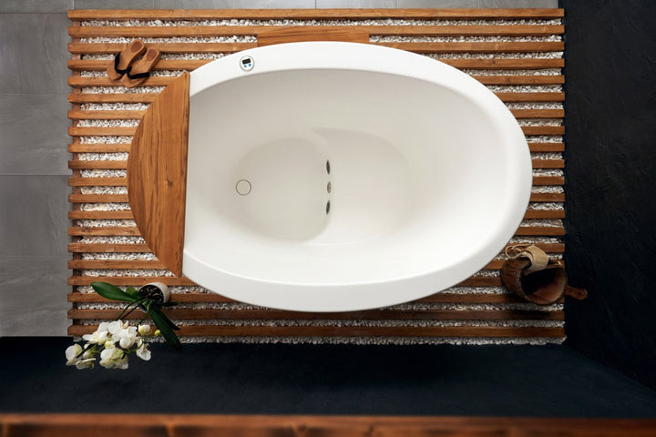 True Ofuro-Wht Tranquility Freestanding Bathtub