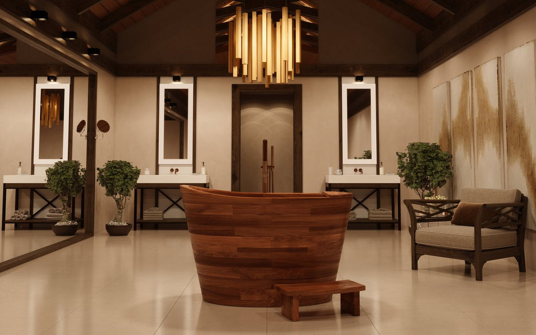 True Ofuro Wooden Bathtub