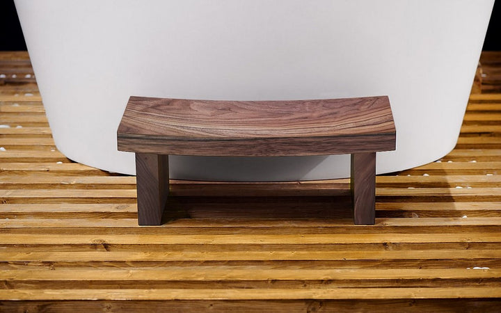 True Ofuro American Walnut Step