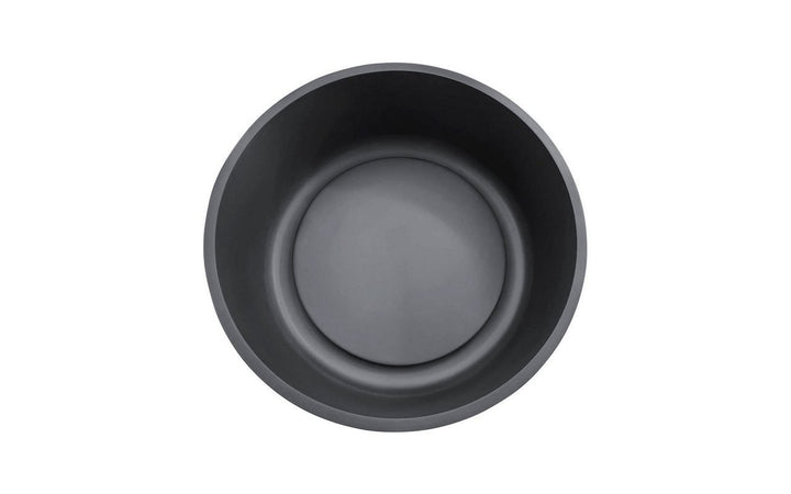 Solace-B Black Round Stone Vessel Sink