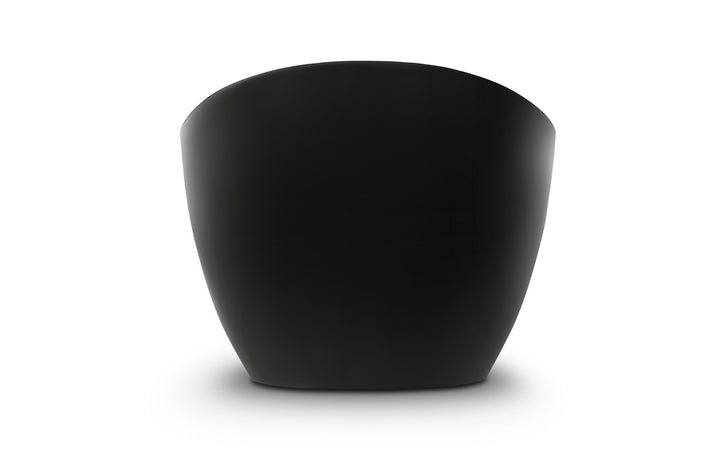 Lillian Blck-Wht Freestanding Stone Bathtub