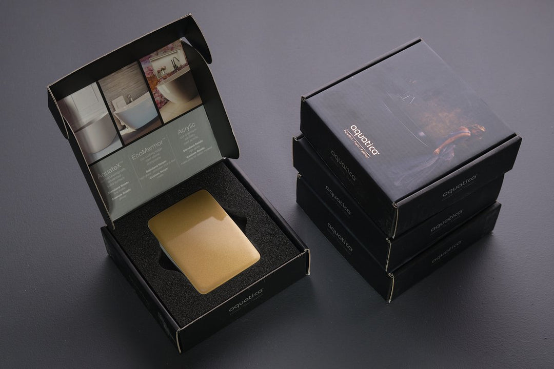 Aquatica AquateX™ MetalX Brass Material Sample