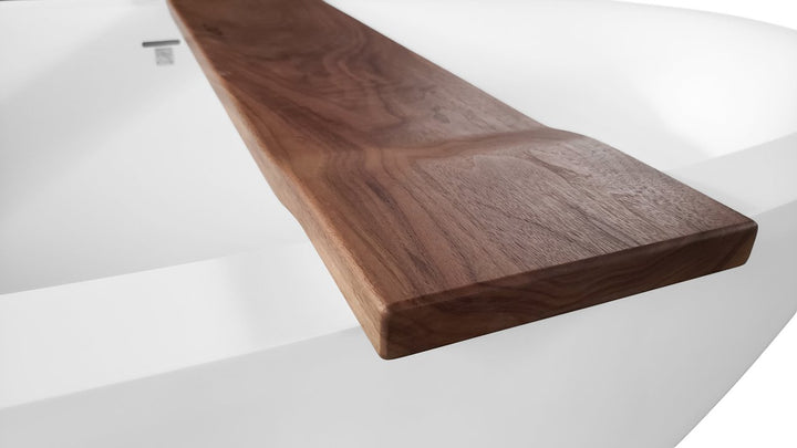 Tidal Waterproof American Walnut Bathtub Tray