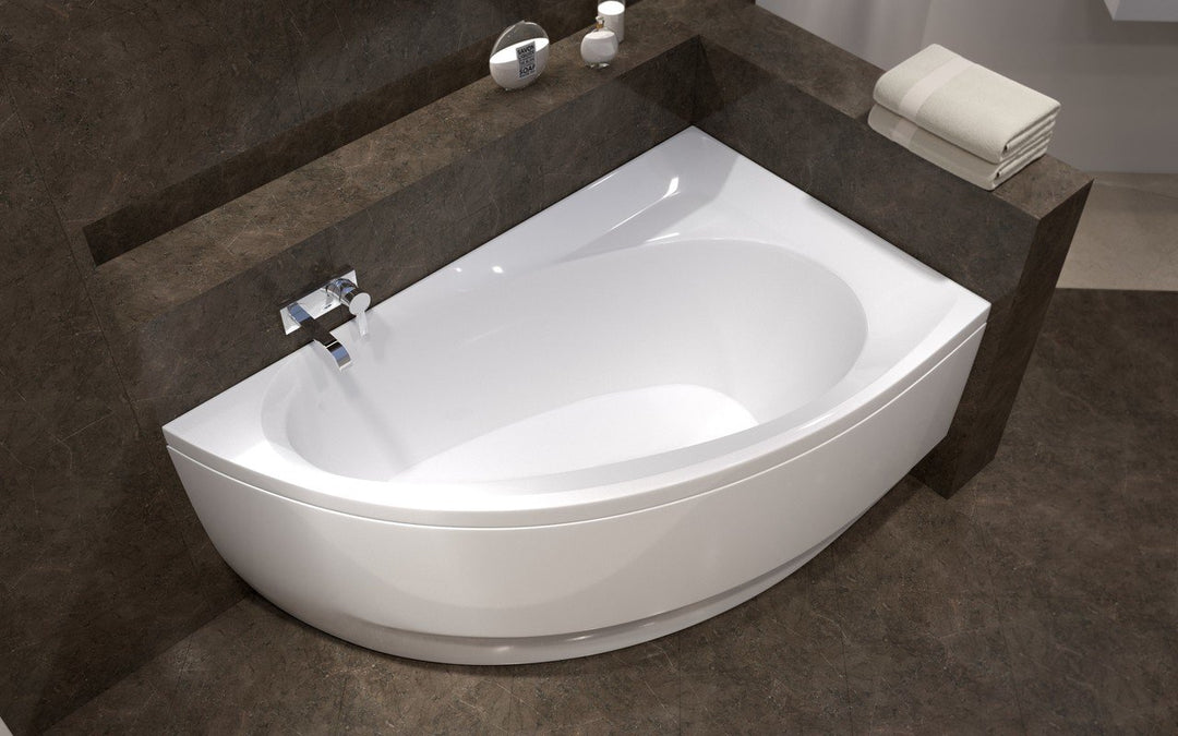 Idea-L-Wht Freestanding Acrylic Bathtub